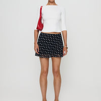 Elaia 3/4 Sleeve Top White