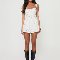 Orsini Romper White