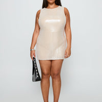 Yumiko Romper Champagne Sparkle Curve