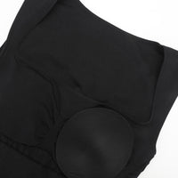 Shapewear Sleeveless Square Neck Slimming Seamless Dress
