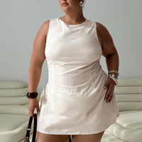 Yumiko Romper Cream Curve