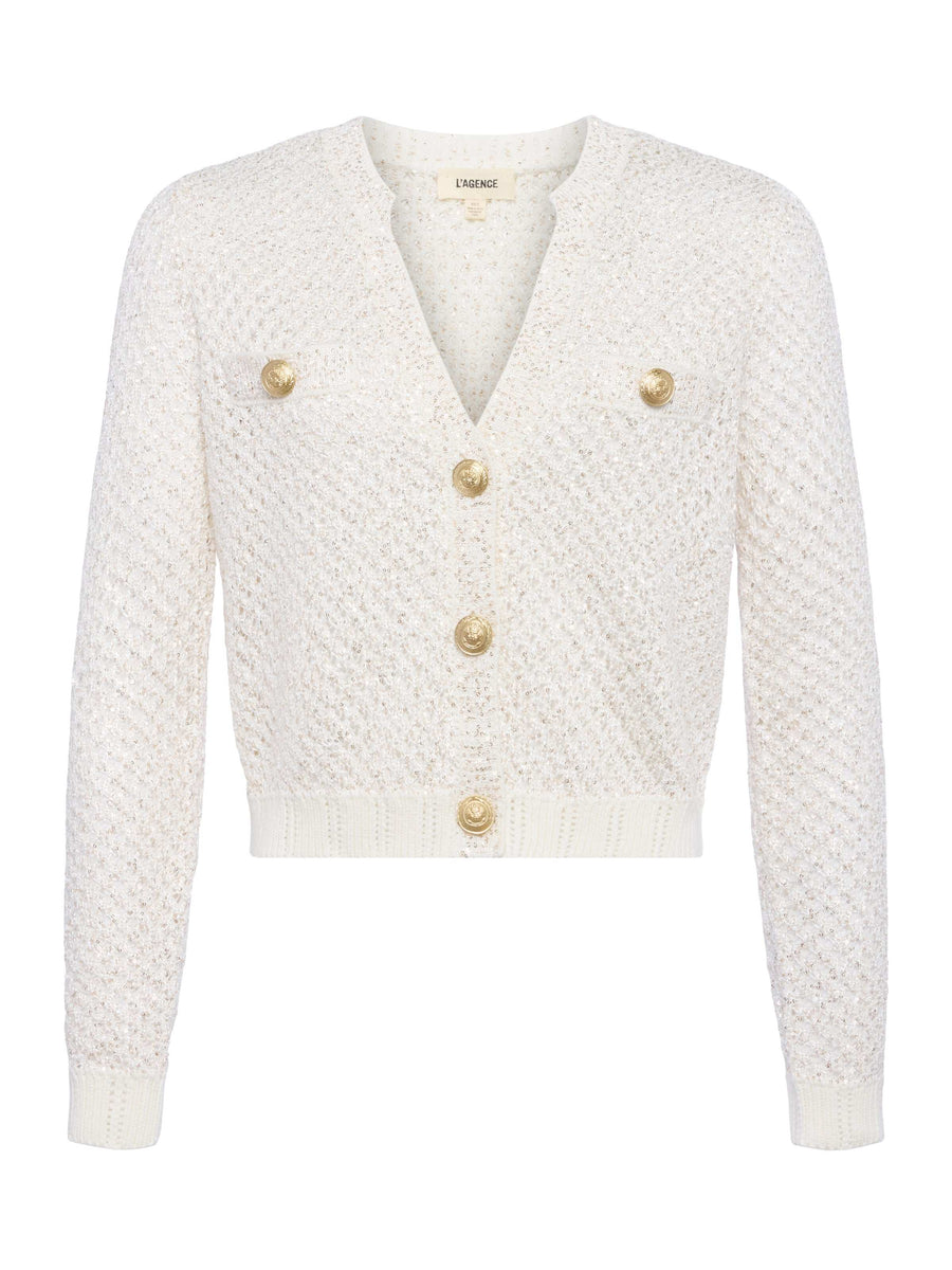 Blanca Sequin Cardigan