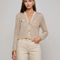Blanca Sequin Cardigan