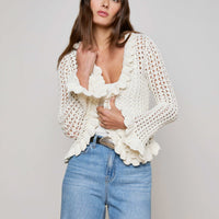 Solaris Crocheted Cardigan