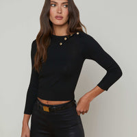 Kamdyn Mock-Neck Top