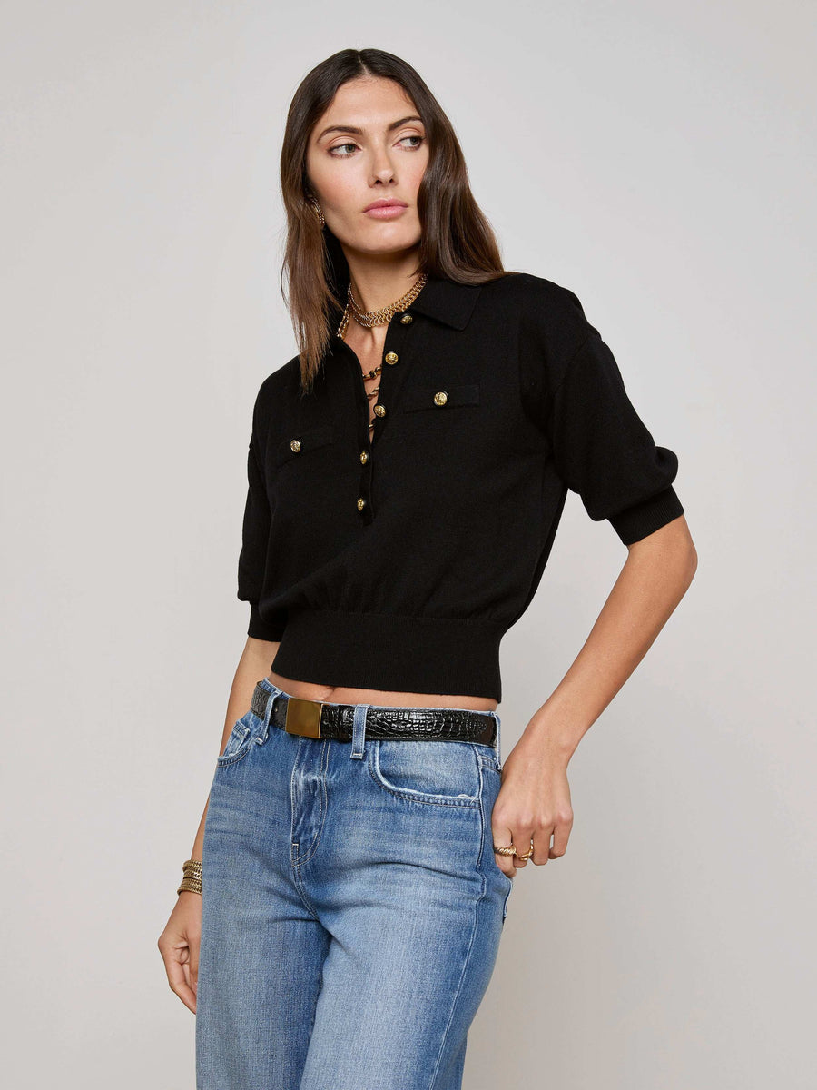 Masaki Cropped Sweater