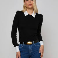 April Collared Pullover