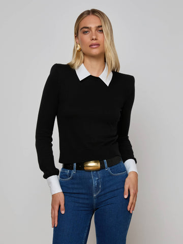 April Collared Pullover