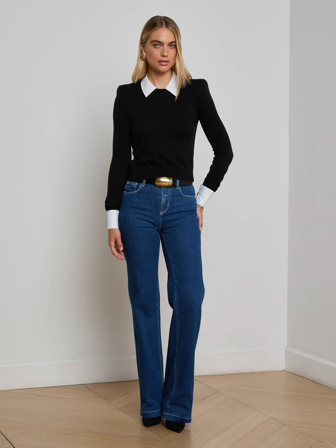 April Collared Pullover