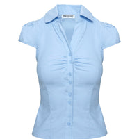 Arianwyn Short Sleeve Shirt Blue