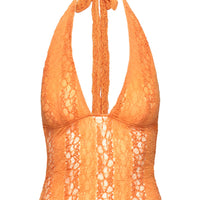 Cruizer Halter Top Orange