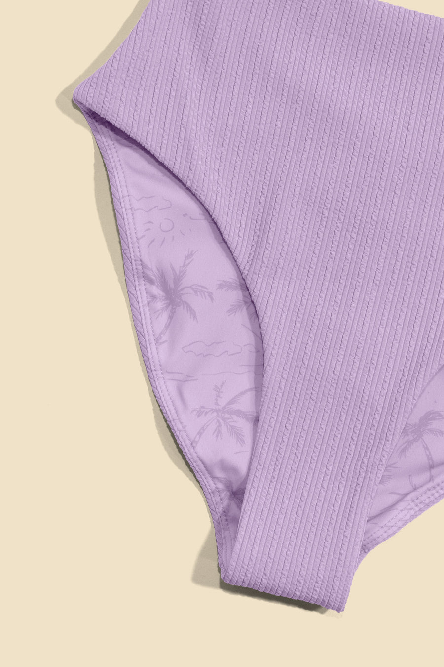 High Tide Cheeky Bikini Bottoms - Lilac