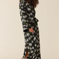 Kaia Cloud Jersey Kimono Robe in Blossom