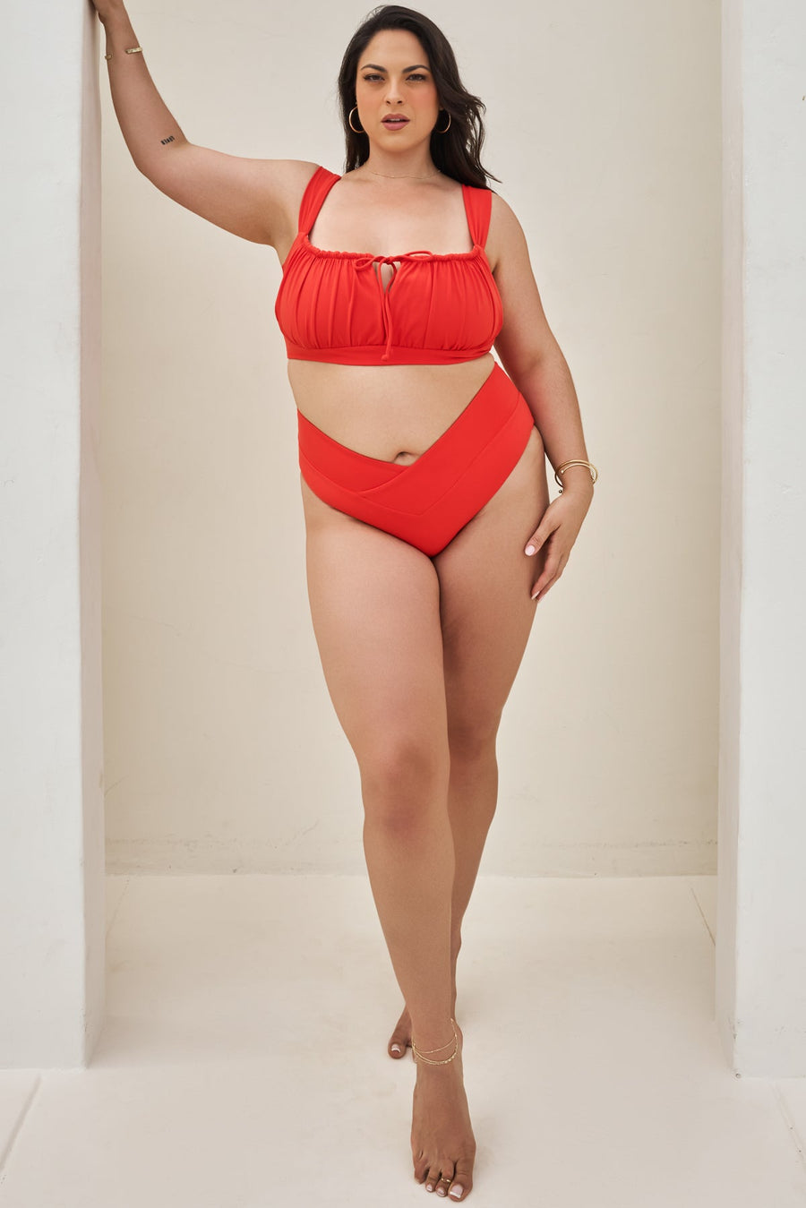 Sea Maiden Bikini Top - Poppy