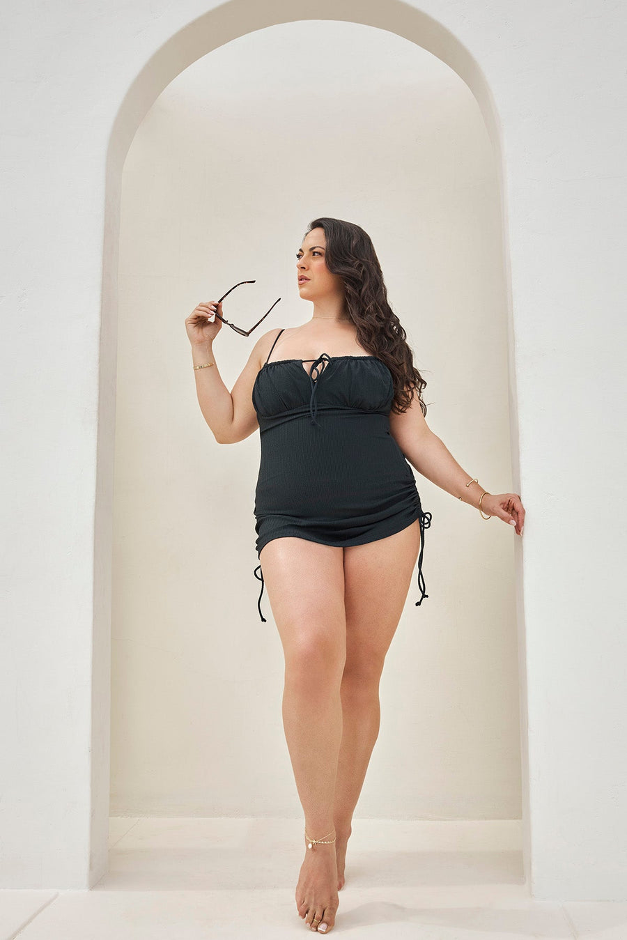 Sunshine Swim Dress - Black