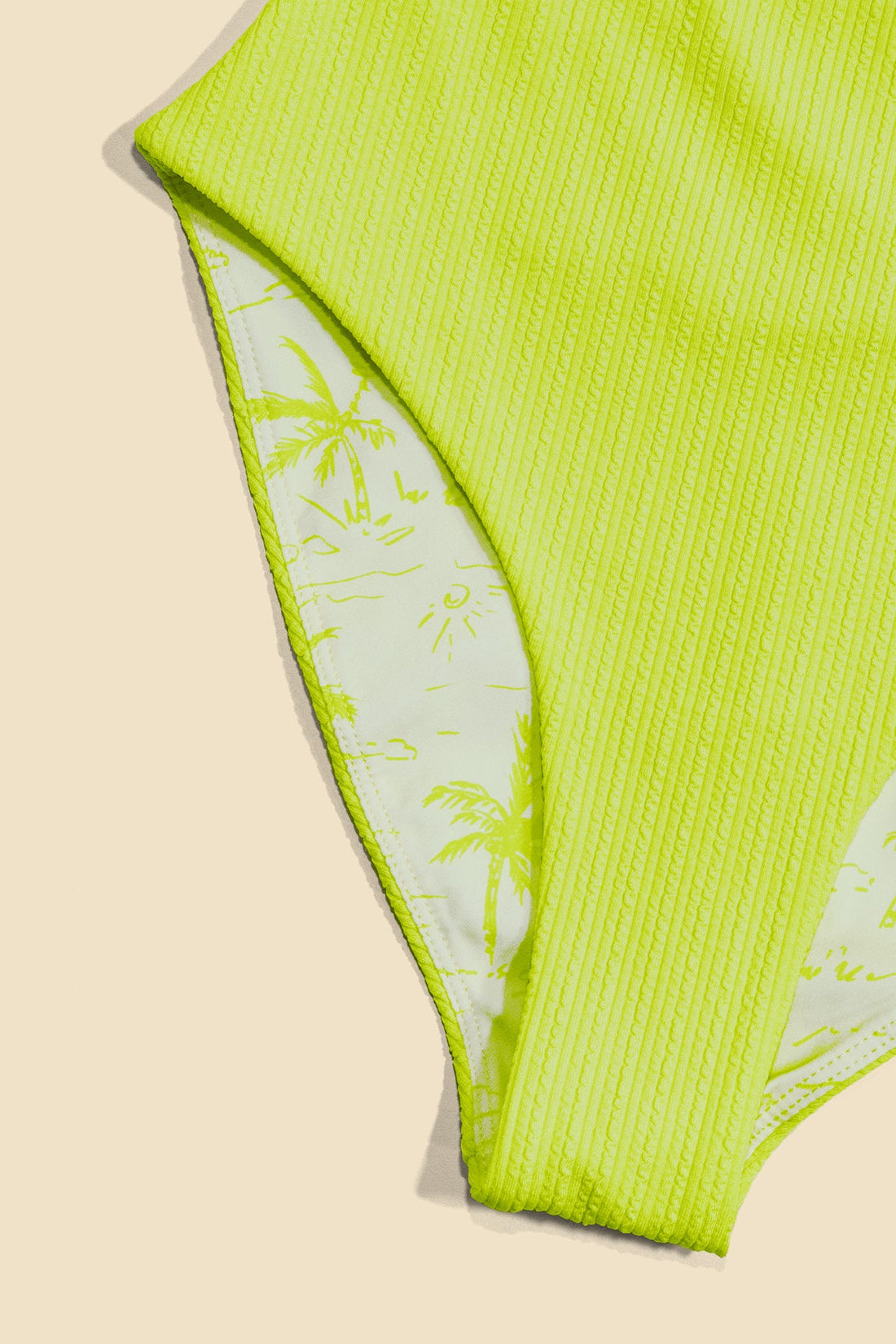 High Tide Cheeky Bikini Bottoms - Sunny Lime
