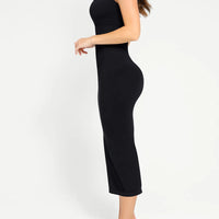 Shapewear Sleeveless Square Neck Slimming Seamless Dress