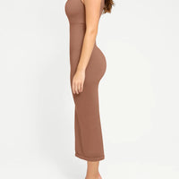 Shapewear Sleeveless Square Neck Slimming Seamless Dress