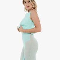 Shapewear Boatneck Draped Sculpting Maxi Dress