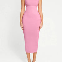 Shapewear Sleeveless Square Neck Slimming Seamless Dress