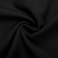 Shapewear Plunging V Lace Trim Bodycon Mini Dress