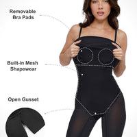 Bluetag Cooling Shapewear Slimming Midi Tube Dress