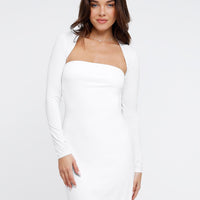 Bluetag Cooling Shapewear Slimming Midi Tube Dress