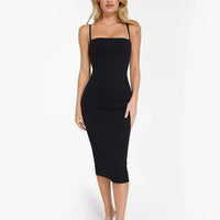 Bluetag Cooling Shapewear Slimming Midi Tube Dress