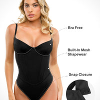 Shapewear Hourglass Corset Maxi Dress or Thong Bodysuit
