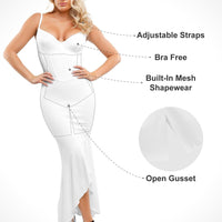 Shapewear Hourglass Corset Mermaid Maxi Dress