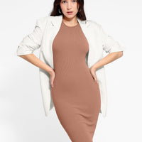 Shapewear Modal Tummy Control Midi Dress