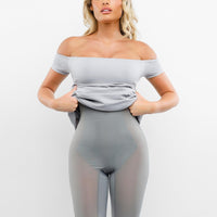 Shapewear Off-Shoulder Tummy Control Smoothing Maxi Dress