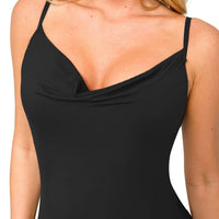 Shapewear Ruched Modal Bodycon Mini Slip Dress