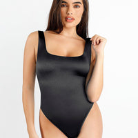 Shapewear Solid Shine Slimming Maxi Dresses or Bodysuit
