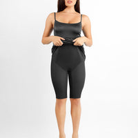 Shapewear Solid Shine Slimming Maxi Dresses or Bodysuit