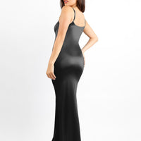 Shapewear Solid Shine Slimming Maxi Dresses or Bodysuit