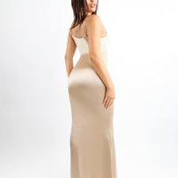 Shapewear Solid Shine Slimming Maxi Dresses or Bodysuit
