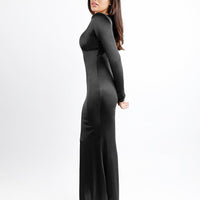 Shapewear Solid Shine Slimming Maxi Dresses or Bodysuit