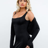 Shapewear Sleeveless A-Line Maxi or Wrap Cardigan or Set