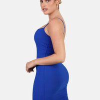Shapewear Solid Modal Butt Lift Mini Slip Dress