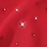 Shapewear Heat-Set Crystal Mesh Slimming Maxi Slip Dress