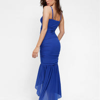 Shapewear Bluetag Cooling Ruched Mesh Bodycon Maxi Dress