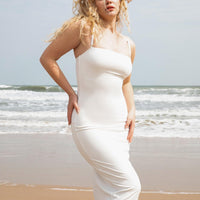 Bluetag Cooling Shapewear Slimming Midi Tube Dress