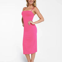 Bluetag Cooling Shapewear Slimming Midi Tube Dress