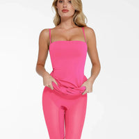 Bluetag Cooling Shapewear Slimming Midi Tube Dress