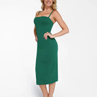 Bluetag Cooling Shapewear Slimming Midi Tube Dress