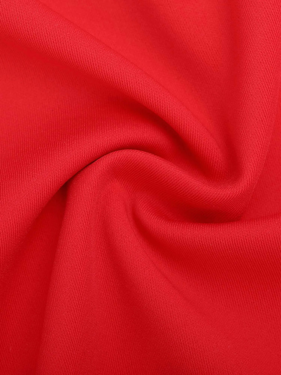 Shapewear Contrast Trim Built-In Sculpting Maxi Dress