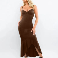 Shapewear Hourglass Corset Mermaid Maxi Dress