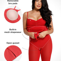 Shapewear Lace Inset Sculpting Mermaid Maxi Slip Dress