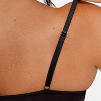 Shapewear Mesh Corset Panel Built-In Sculpting Midi Dress